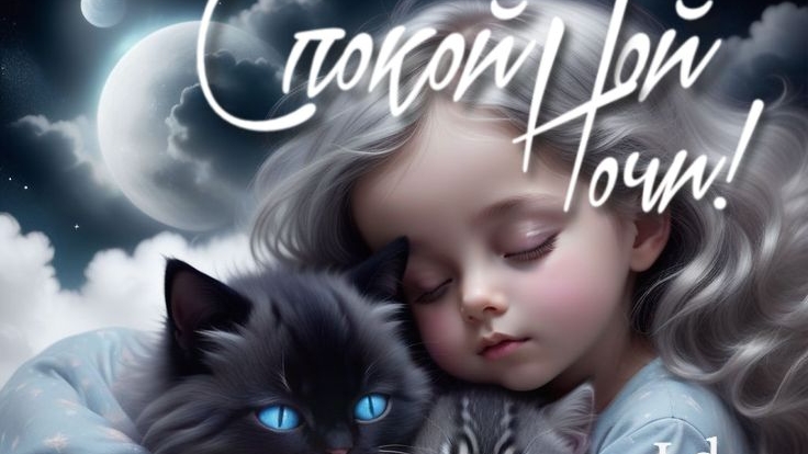 Лунный покой. Спокойной ночи. Самая лучшая музыкальная открытка.