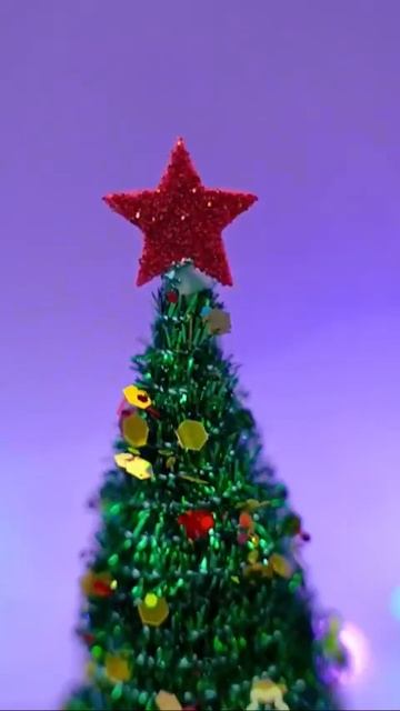 Елочки из синельной проволоки🎄