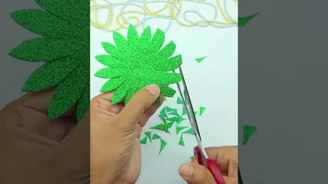 Ёлочка из глиттерного фоамирана 🌲