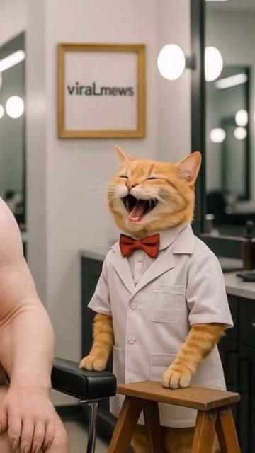 Мастер перестарался и налысо выбрил  :) ))