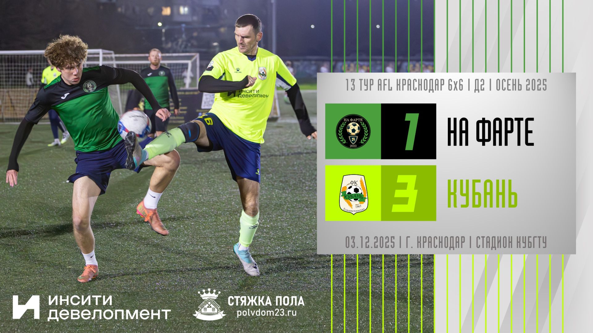 На фарте - Кубань | 03.12.2025