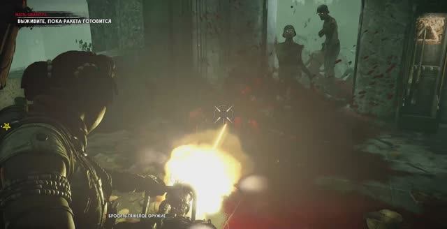 9 Zombie Army 4 - сложность жесть - месные казармы - глава 4 - месть швайгера