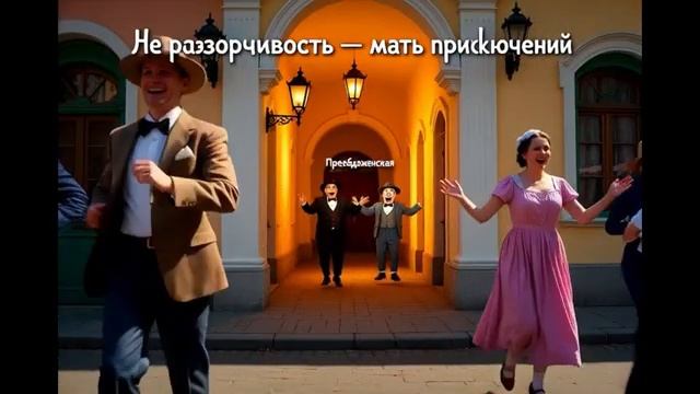 на Дерибасовской случилась холера Весёлая дерзкая хлёсткая одесская сатирическая песня