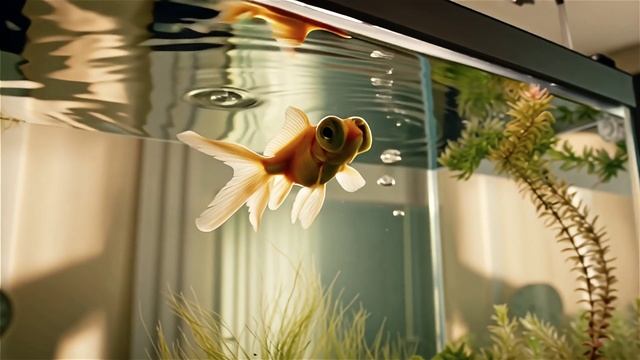 рыбка телескоп