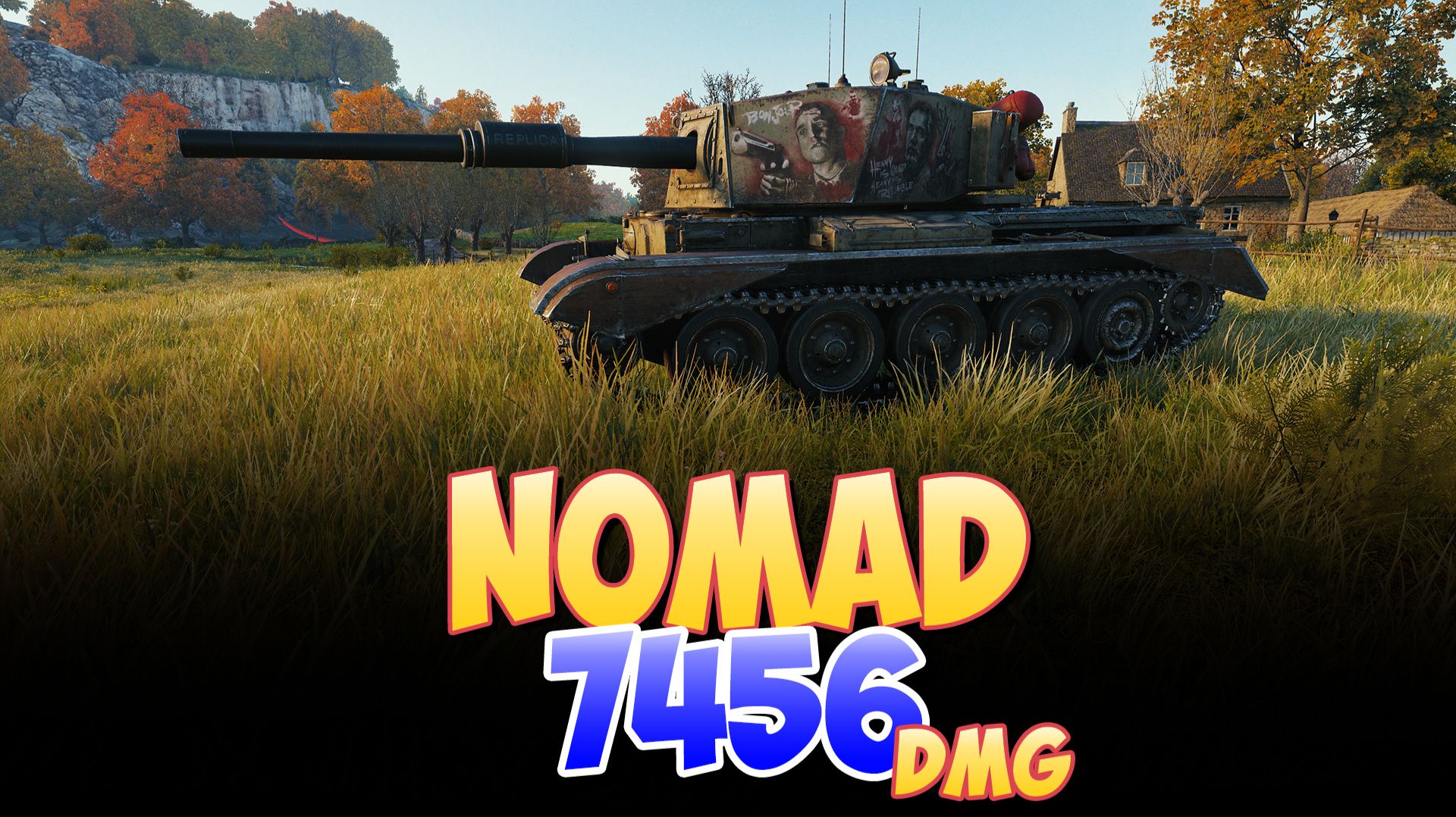 Nomad - 7 Фрагов 7.4K Урона • Мир Танков