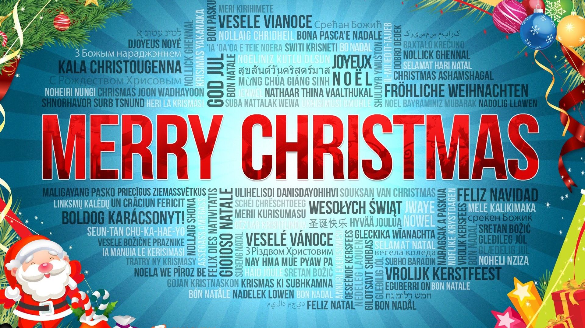 Merry X'mas ! Joyeux Noël !