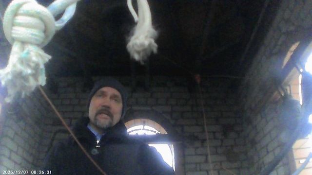 Колокольный звон к началу Божественной Литургии 7 декабря 2025