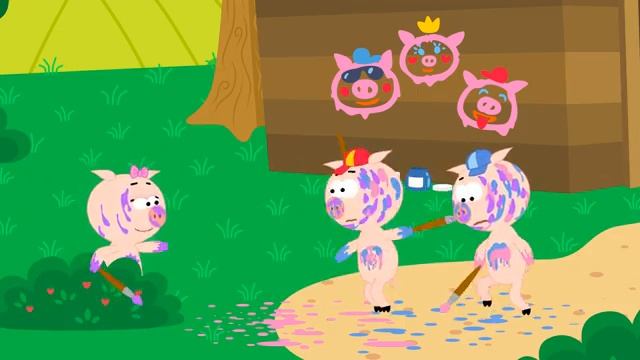 Котенок Котэ - НЕПОСЛУШНЫЕ СВИНКИ - Песенки мультики для самых маленьких детей