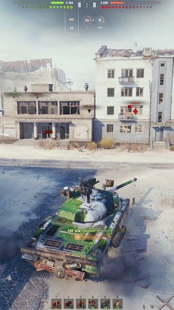 Skoda T 56 - 8 Фрагов 7.5K Урона • #wot #SkodaT56 #миртанков