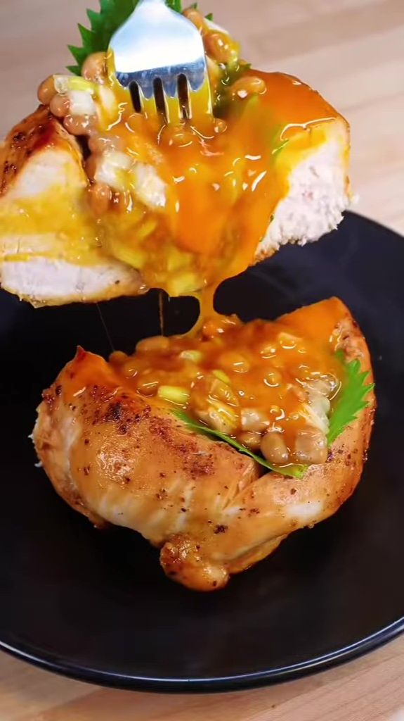 Курица с сырной начинкой 🧀🥩