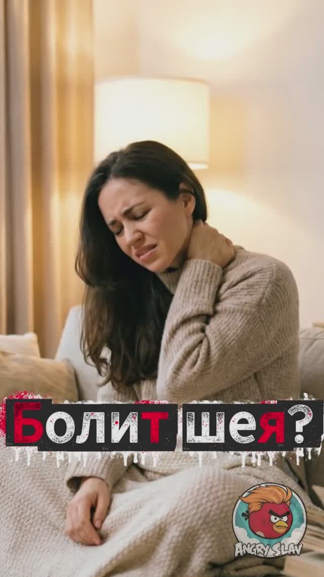 Если болит шея.