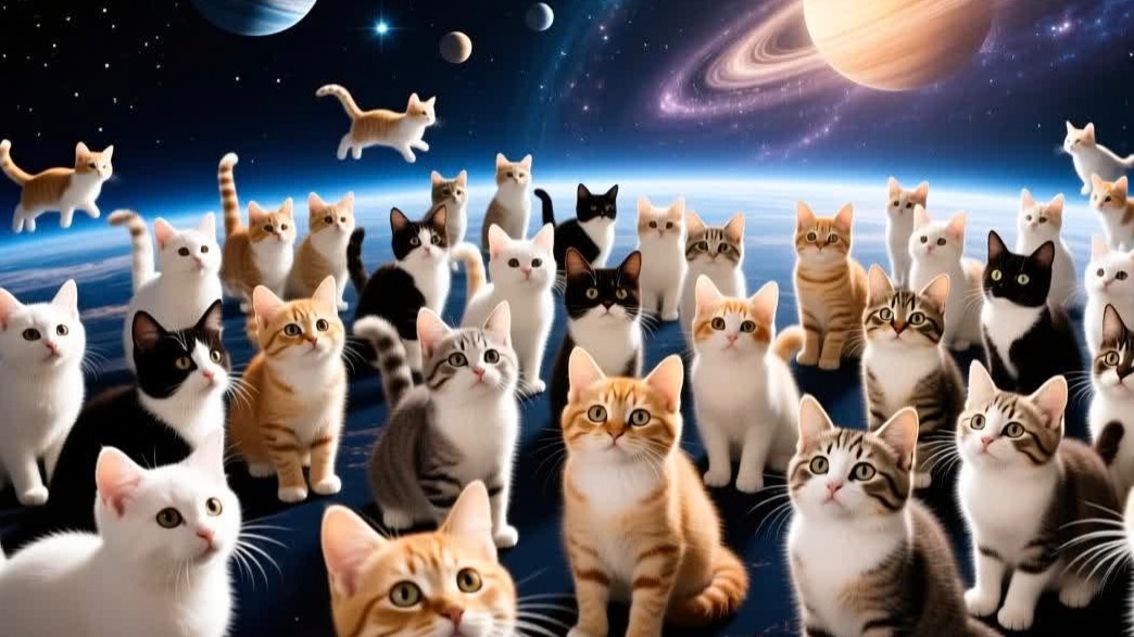 Подборка котиков нейросети