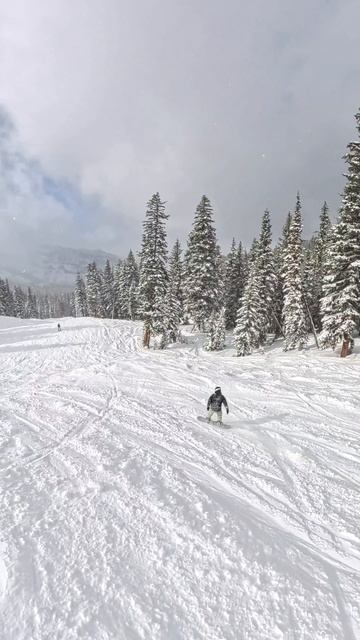 Эпическое приключение на сноуборде.