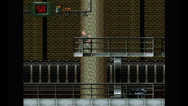Super Nintendo (Snes) 16-bit Alien 3 Этап 2 Прохождение