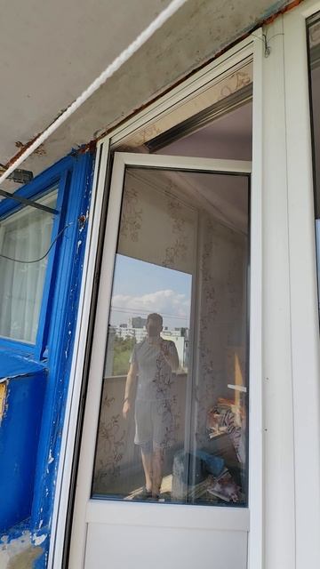 Москитная сетка Плиссе на дверной проем балкона