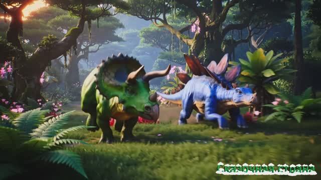 Космическая одиссея зверят, планета динозавров🦕|Детские мультики| Мультики для детей🦖