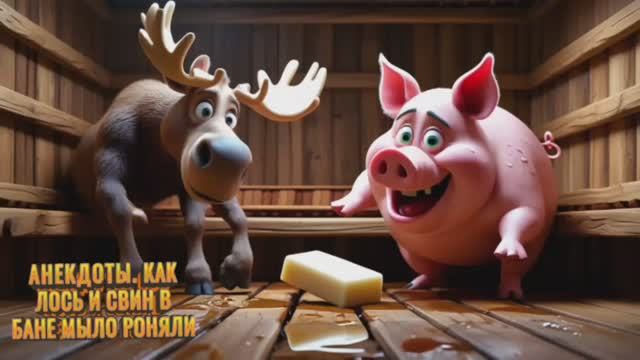 Мультик Анекдот про лося  #анекдоты #смешно #прикол #оченьсмешно #шутка