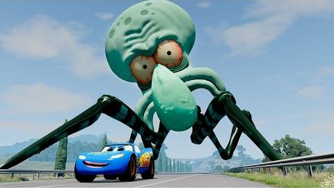 Мультик Эпический побег из Молний Маккуина-Пожирателя, Маккуина-Драконожа, Мэтропожирателя