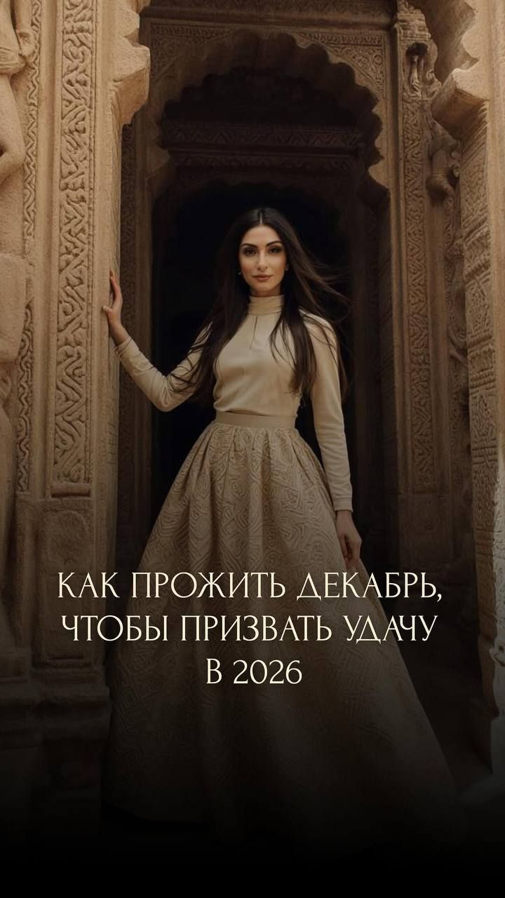 КАК ПРОЖИТЬ ДЕКАБРЬ ЧТОБЫ ПРИЗВАТЬ УДАЧУ В 2026