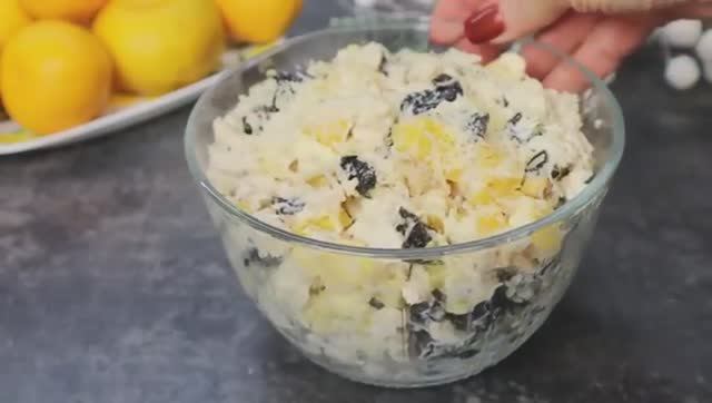 Салат Новогодний "ПОЦЕЛУЙ" 💋 Не поверите,что такое сочетание возможно 🎊🎊🎊