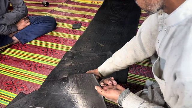 Кустарное производство сайлент блоков. Пакистан