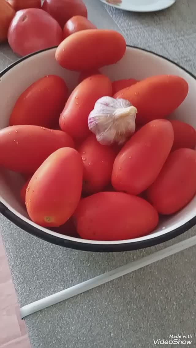 Помидоры "Красно солнышко"#засолкапомидоров