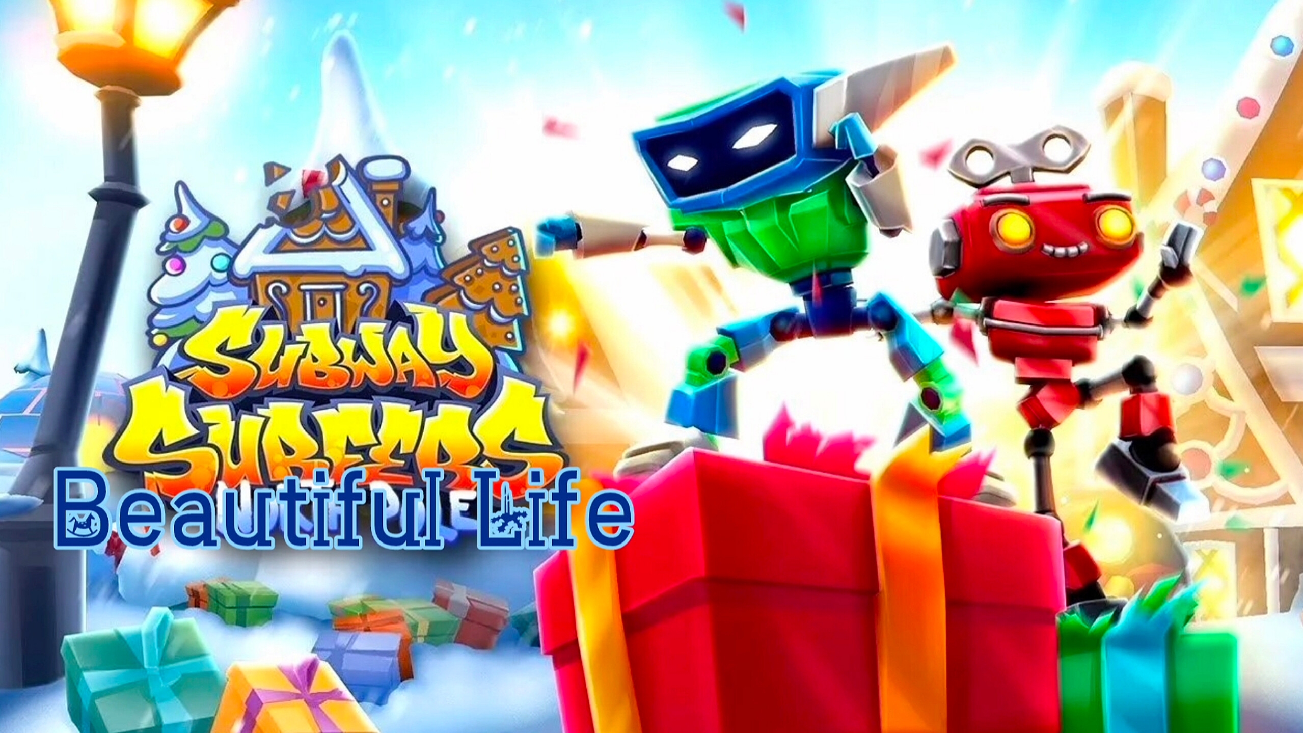 Subway Surfers 🚄 North Pole - 2023 Year 🎄🎅🏻🗻❄️ Video & Song & Music - Beautiful Life