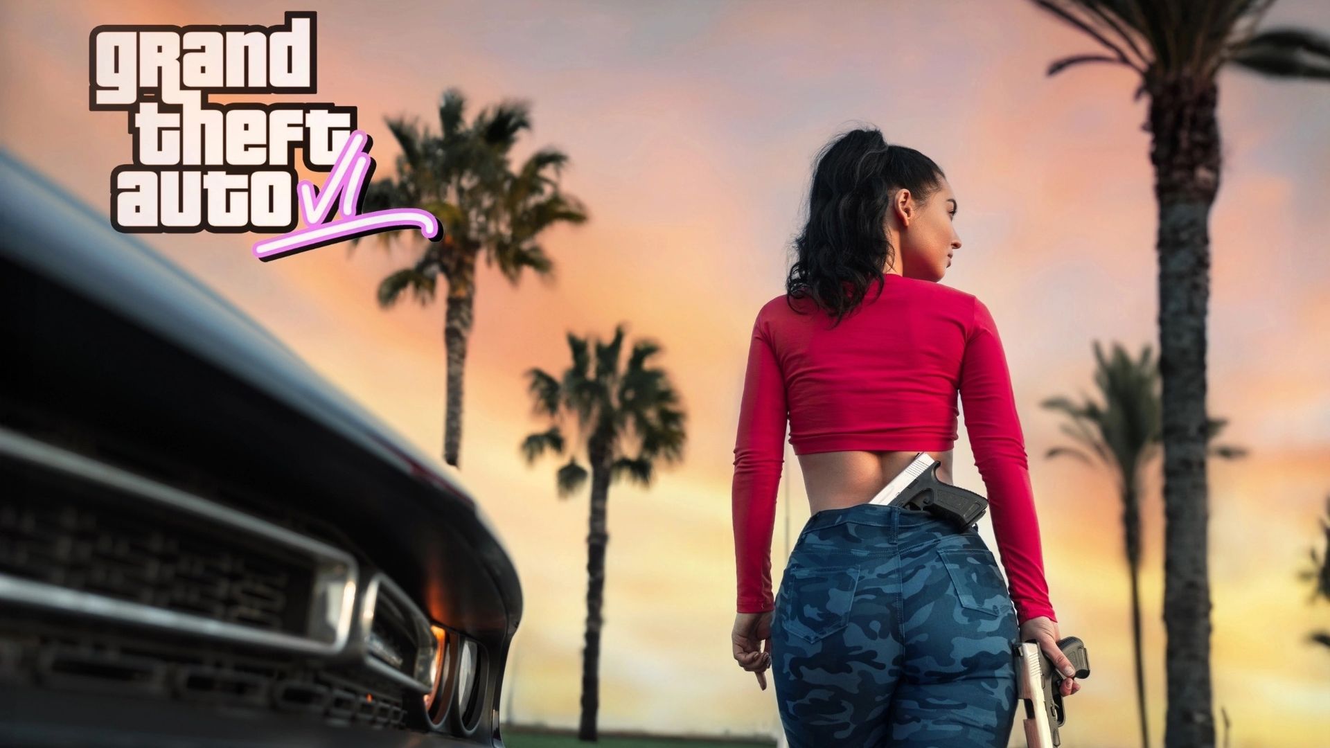 GTA 6 - Lucia & Jason Action Gameplay GRAND THEFT AUTO ГТА 6