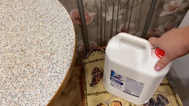 Доместос 5 л. распаковка