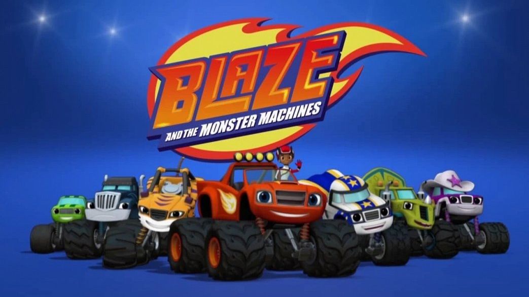 Вспыш и чудо-машинки – 1 сезон 12 серия "Таинственный Бандит" / Blaze and the Monster Machines