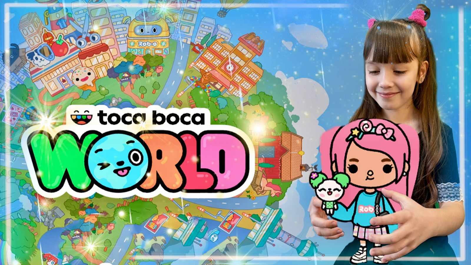 Играем в Toca Boca World #tocaboca #токабока