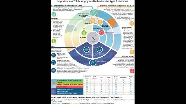 5/17. Диабет. ADA 2026. 5. Сон, еда, движение против диабета. Часть 7/19