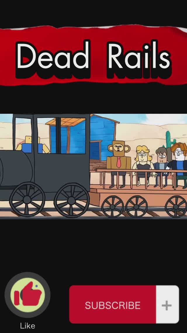 Мертвые Рельсы роблокс мультик анимация прикол юмор #Мультики