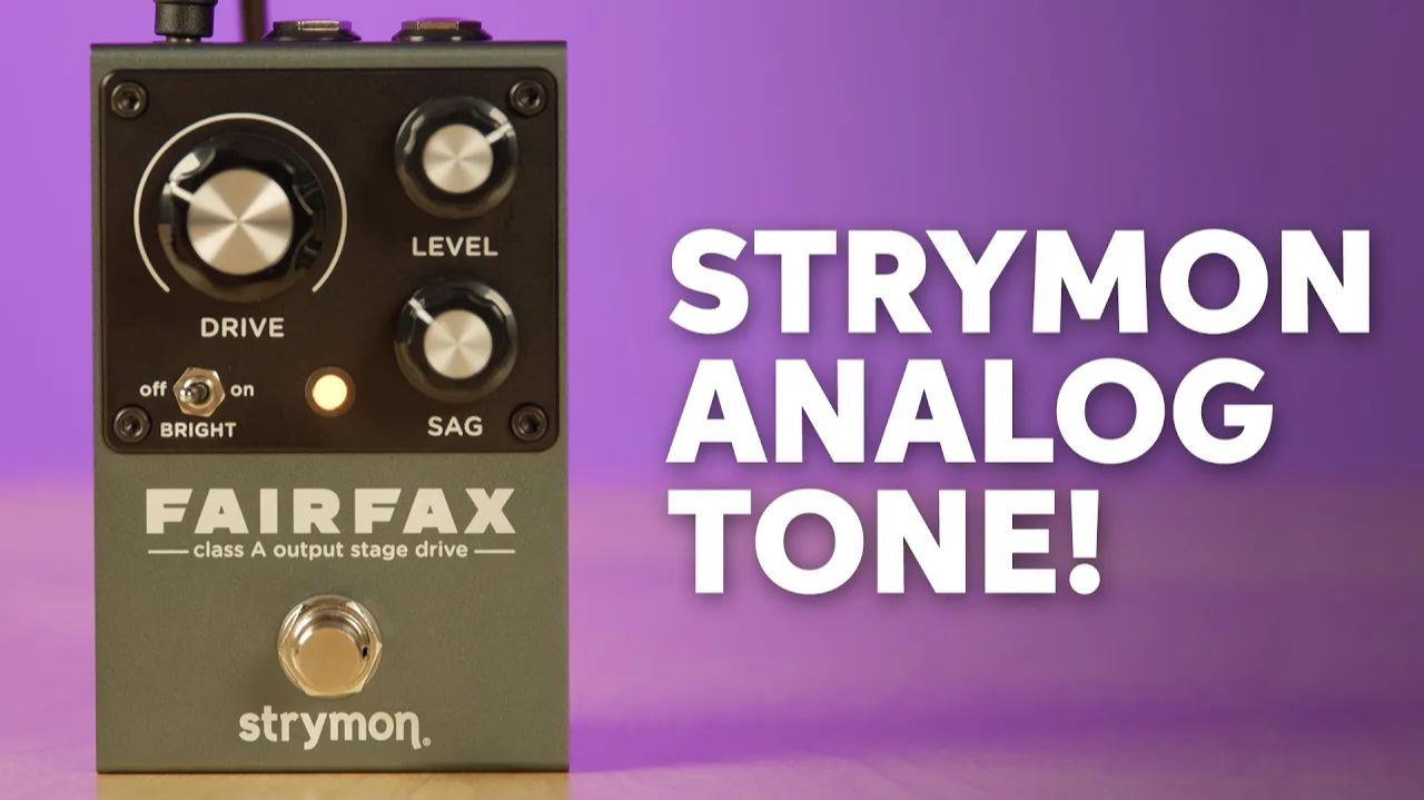 Sweetwater Soundcheck: Strymon переходят на полный аналог! Демо педали Fairfax Drive