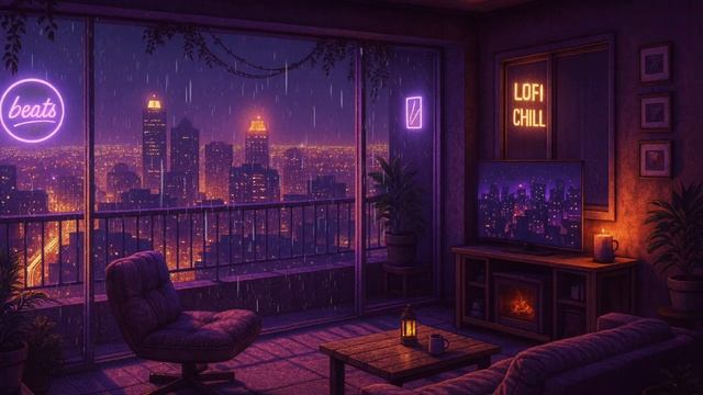Lofi ☕️ Chill Beats for Slow Rainy Nights 🌧️