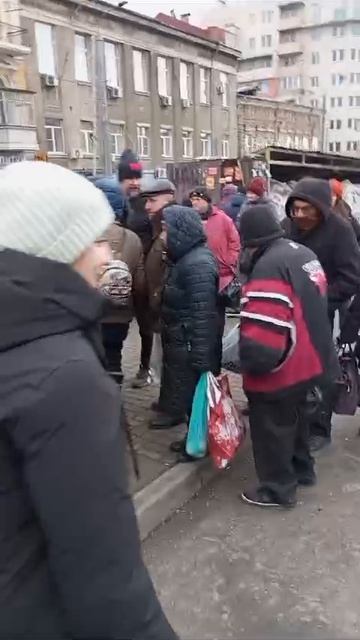 29 декабря 2024 года. Новогодняя выдача горячих обедов