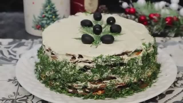 Король Новогоднего стола 90-х! Печеночный Торт,который помнят Все! 🎄