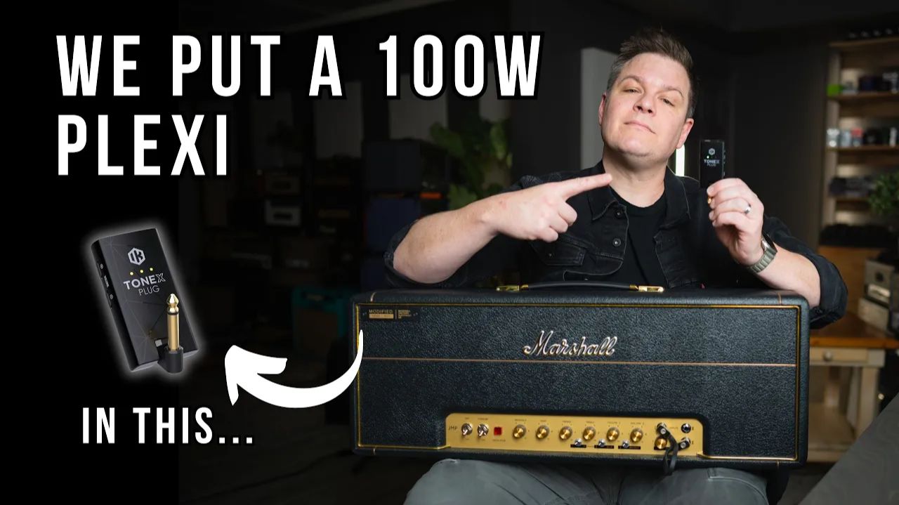 Signal Theory: Я поместил свой 100-ваттный Marshall Plexi в этот КРОШЕЧНЫЙ TONEX Plug