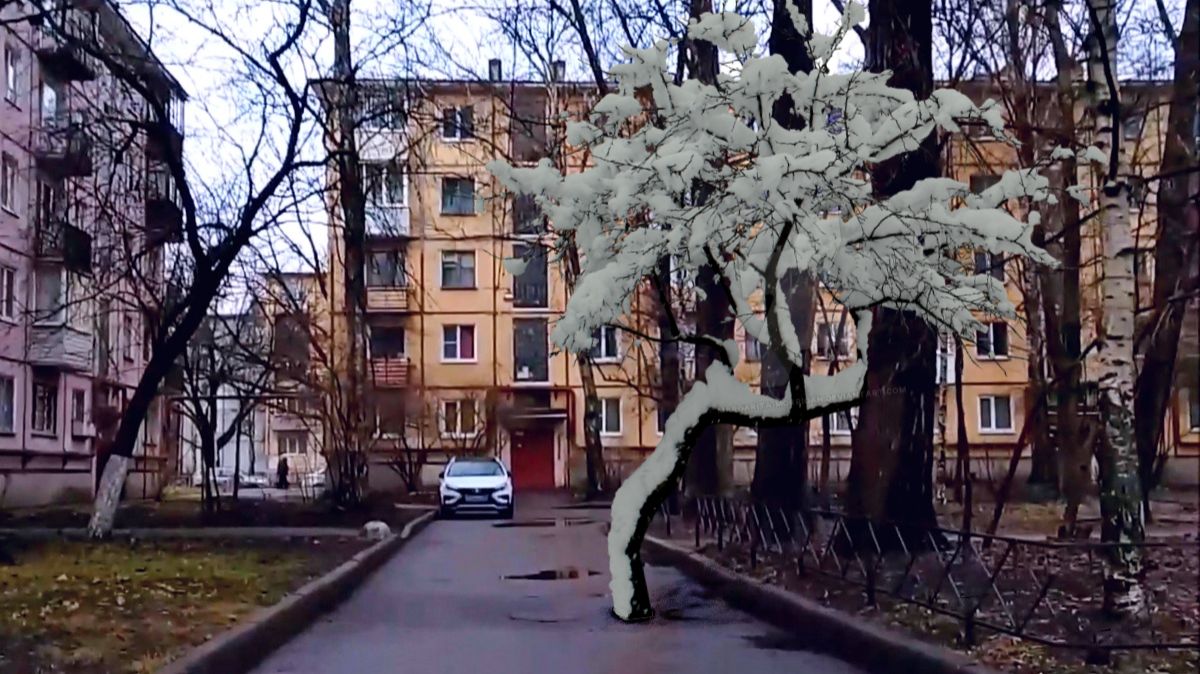 Дворы хрущёвок ждут реновацию...