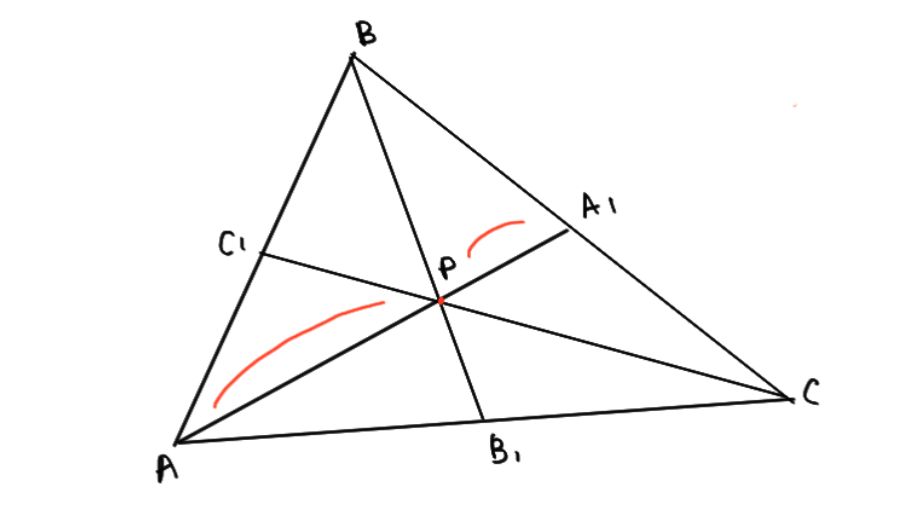 12 ОТНОШЕНИЯ ЗАДАЧА - ТЕОРЕМА ЧЕВЫ И ВАН-ОБЕЛЯ