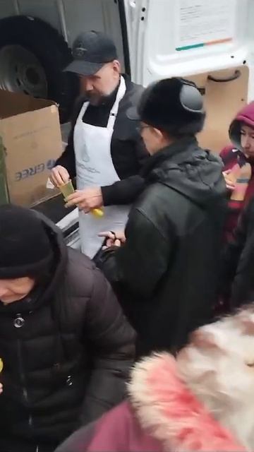 22 декабря 2024 года. Выдача горячих обедов