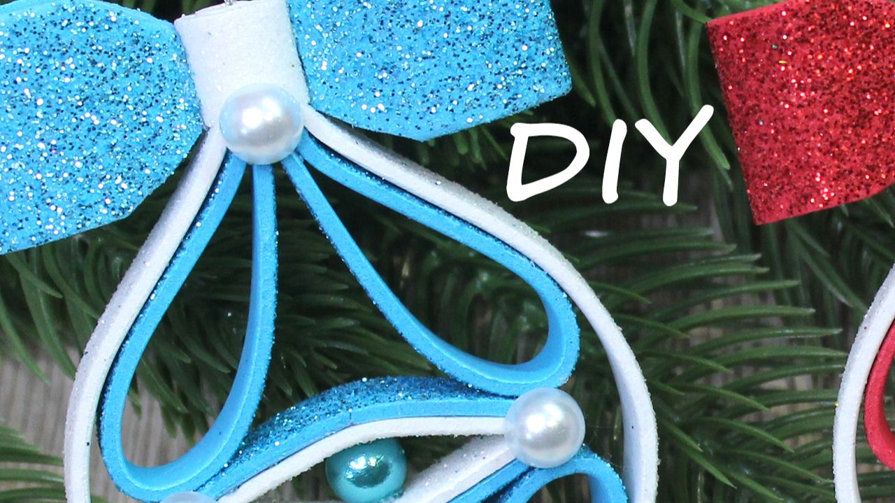 Игрушка на ёлку с кисточкой. Мастер-класс новогодний декор