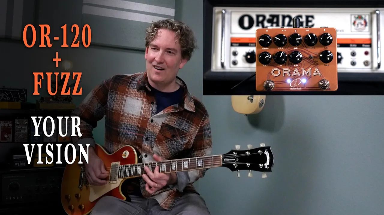 AndyDemos: Crazy Tube Circuits Orama. Два в одном - OR-120 и Peach Fuzz