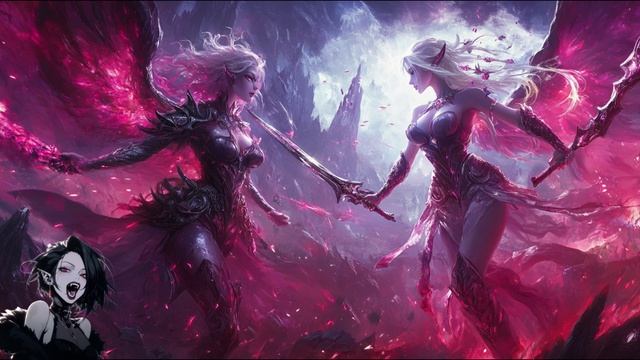 тяжелый рок, рок метал. песня (Две Сестры, Расколотый Мир)