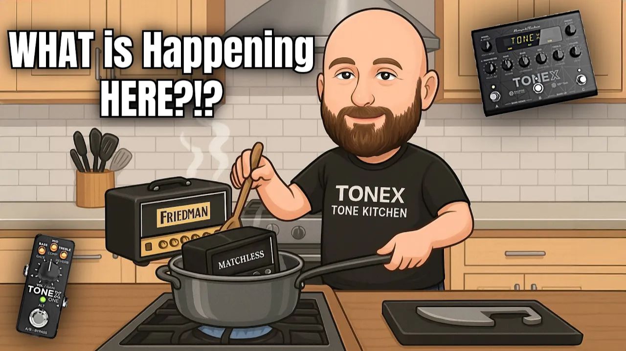 Jason Sadites: Я создал НОВЫЙ тип моделей тона в ToneX v2 - услышьте их...