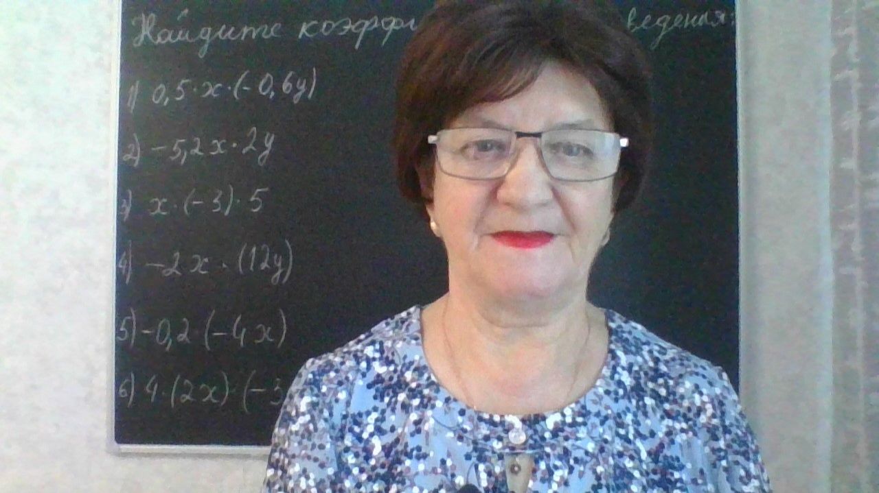 Математика 6 класс. Коэффициент. Решение уравнений.