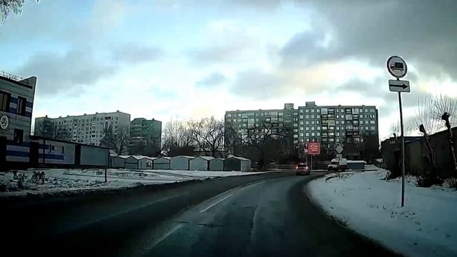 Повернул как с мигалками