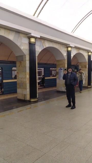 Cт.метро Адмиралтейская, Фиолетовая (Фрунзенско-Приморская ) Линия, Ленинград (С-Пб) Фрагмент 4