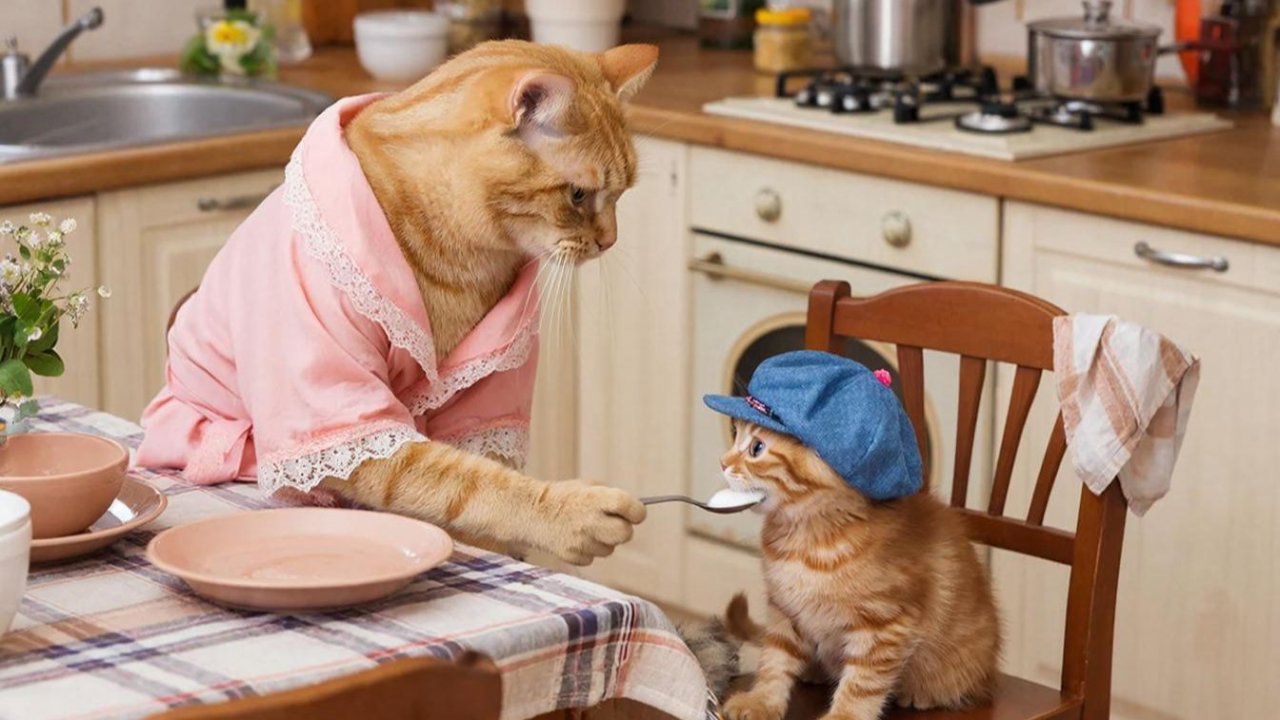 РАЗВЛЕКАТЕЛЬНОЕ ВИДЕО ДЛЯ ДЕТЕЙ | КОШКИ