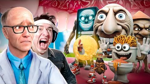 [DRЫNDA] 100 ИГРОКОВ ПРОТИВ НОВЫХ РЕДКИХ БРЕЙНРОТОВ в Garry’s Mod